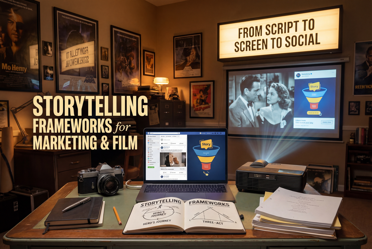 Storytelling Frameworks for Marketing and Film