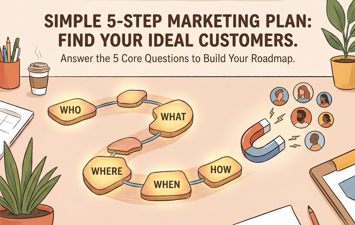 Simple 5-Step Marketing Plan to Find Ideal Customers